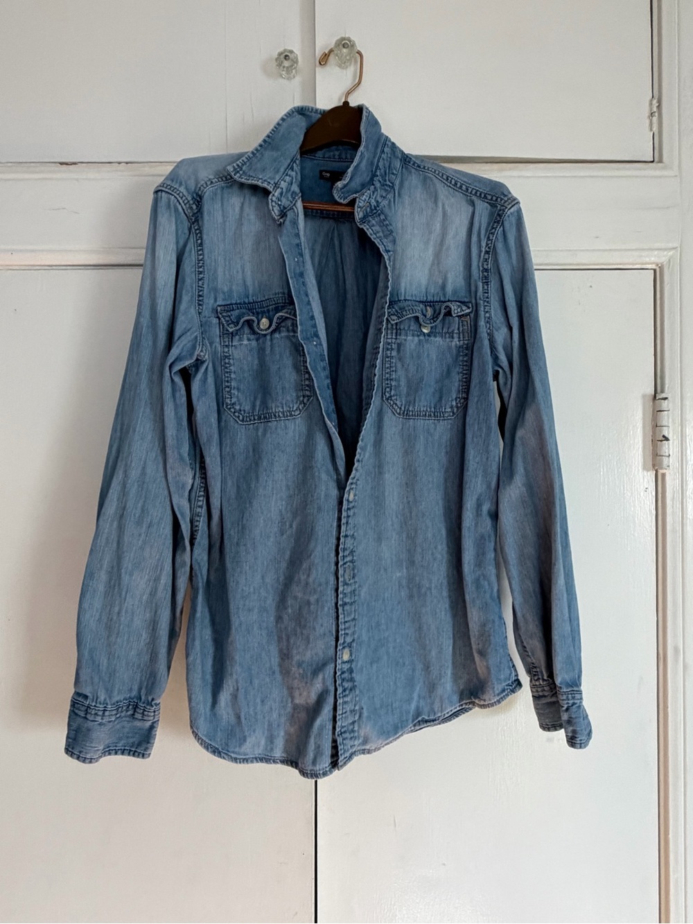 GAP Blue Denim Shirt with Classic Tag